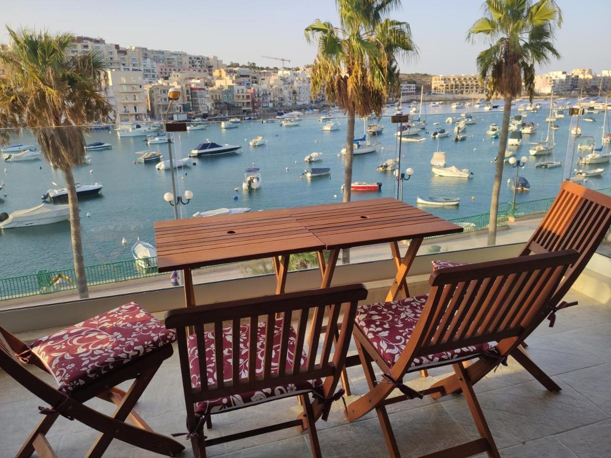 Aquamarine Sea Front Apartments - Second Floor Марсаскала Екстериор снимка